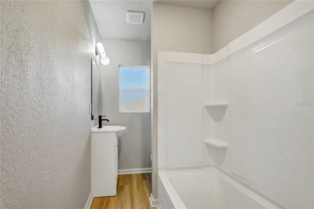 Bathroom, Interior, Wood Texture Flooring