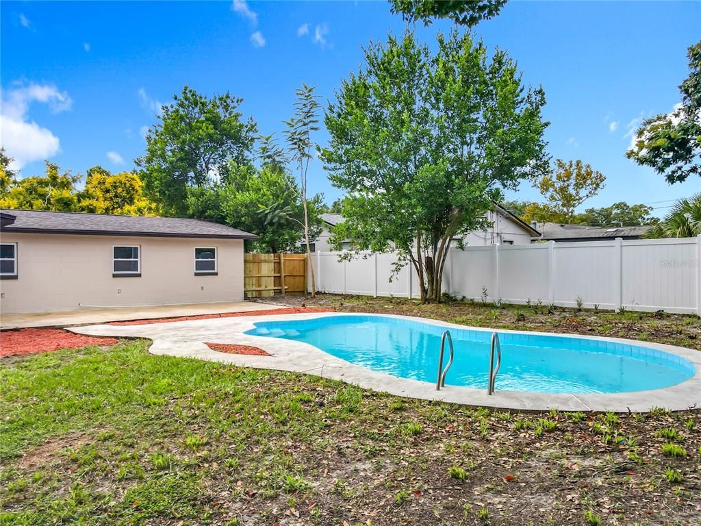 Backyard, Exterior, Pool