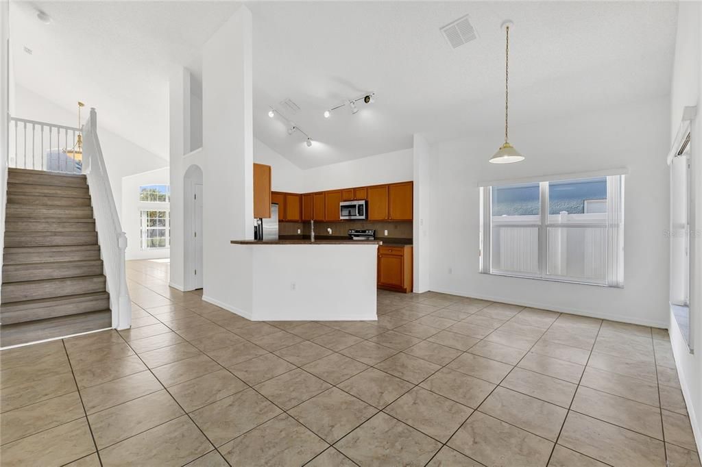 Interior, Kitchen, Pendant Lights