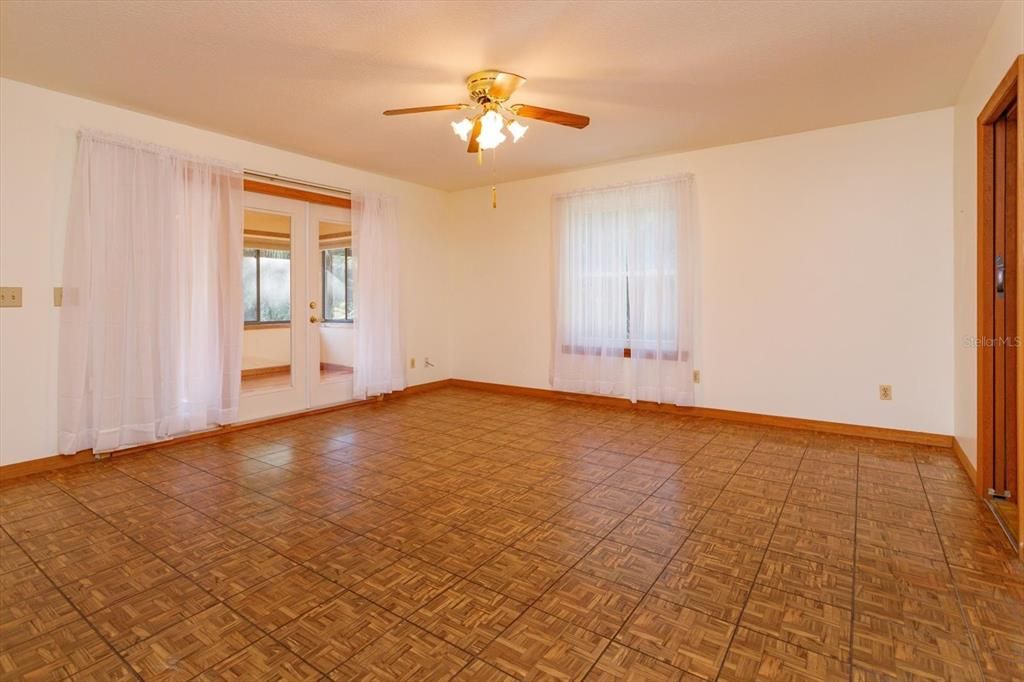 Empty room, Interior, Wood Texture Flooring