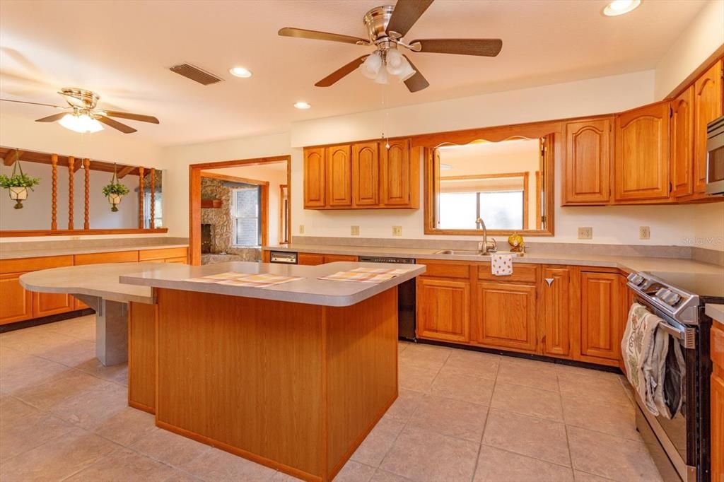 Interior, Kitchen, Recessed Lighting