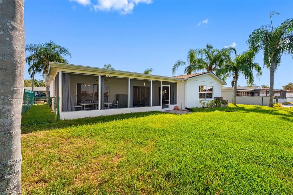 Backyard, Exterior