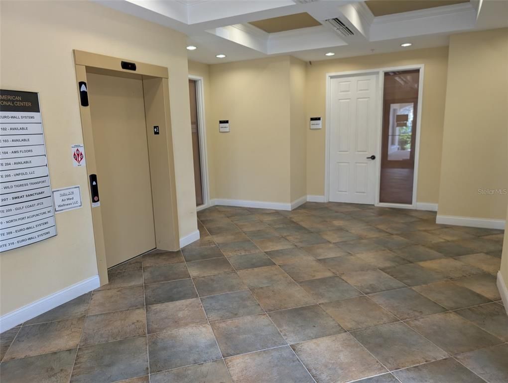 Elevator, Interior, Recessed Lighting