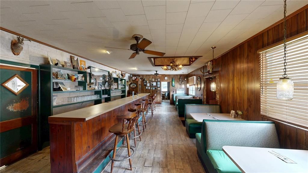 Interior, Pendant Lights, Wood Texture Flooring, Wooden Walls