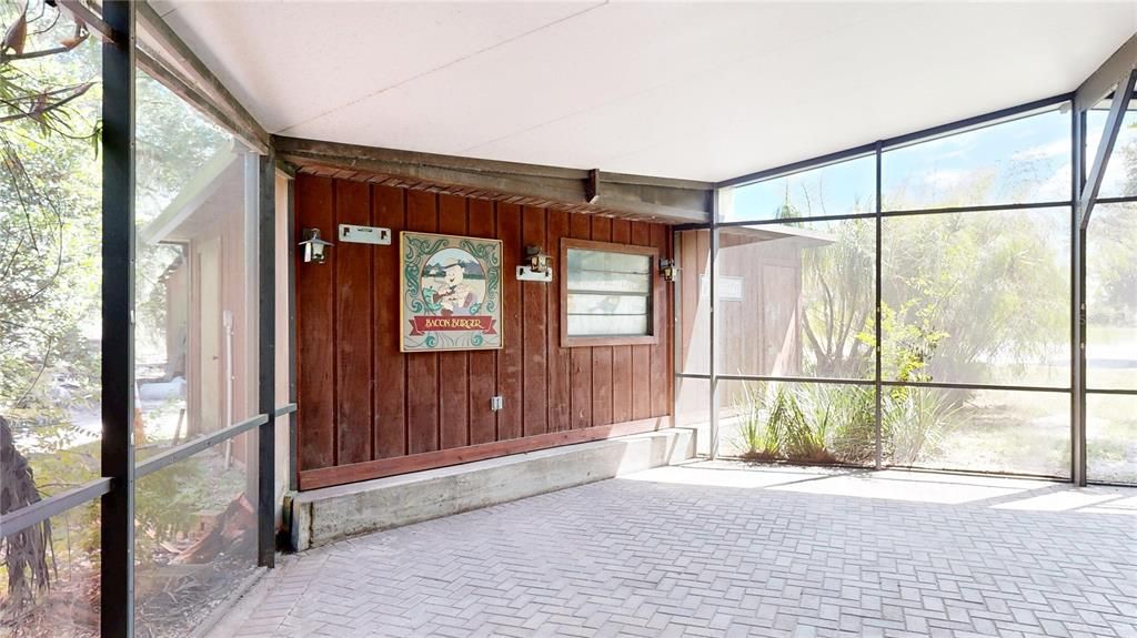 Interior, Sun Room, Wooden Walls