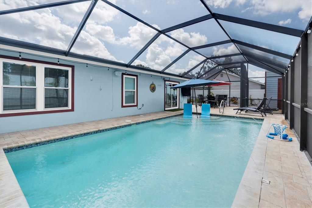 Glass Ceilings, Interior, Pool, Sun Room