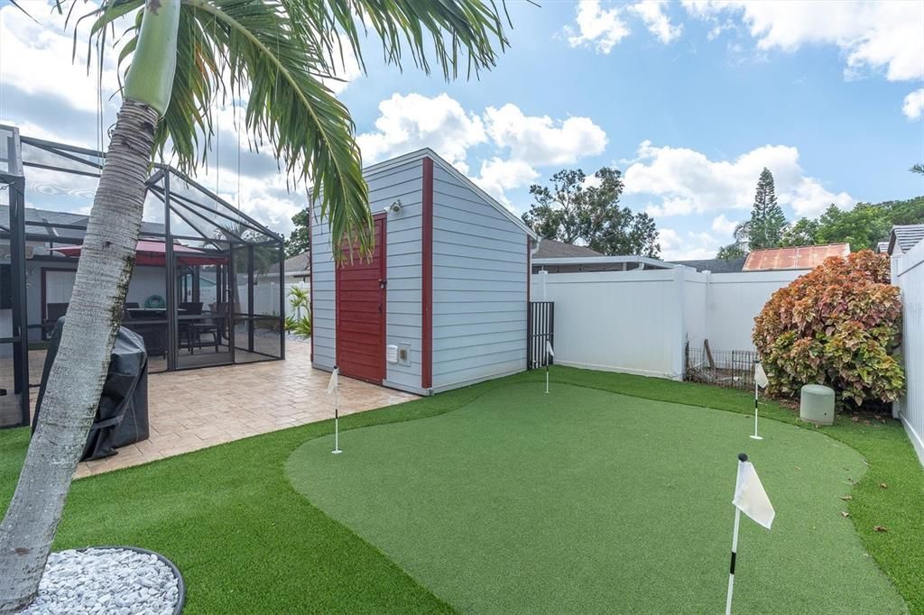 Backyard, Exterior