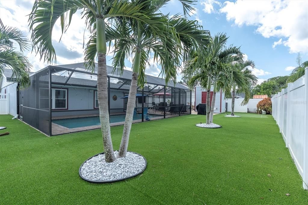 Backyard, Exterior
