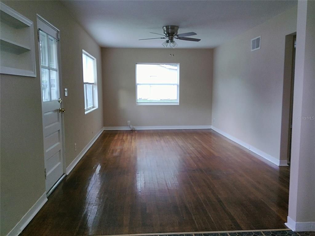 Empty room, Interior, Wood Texture Flooring