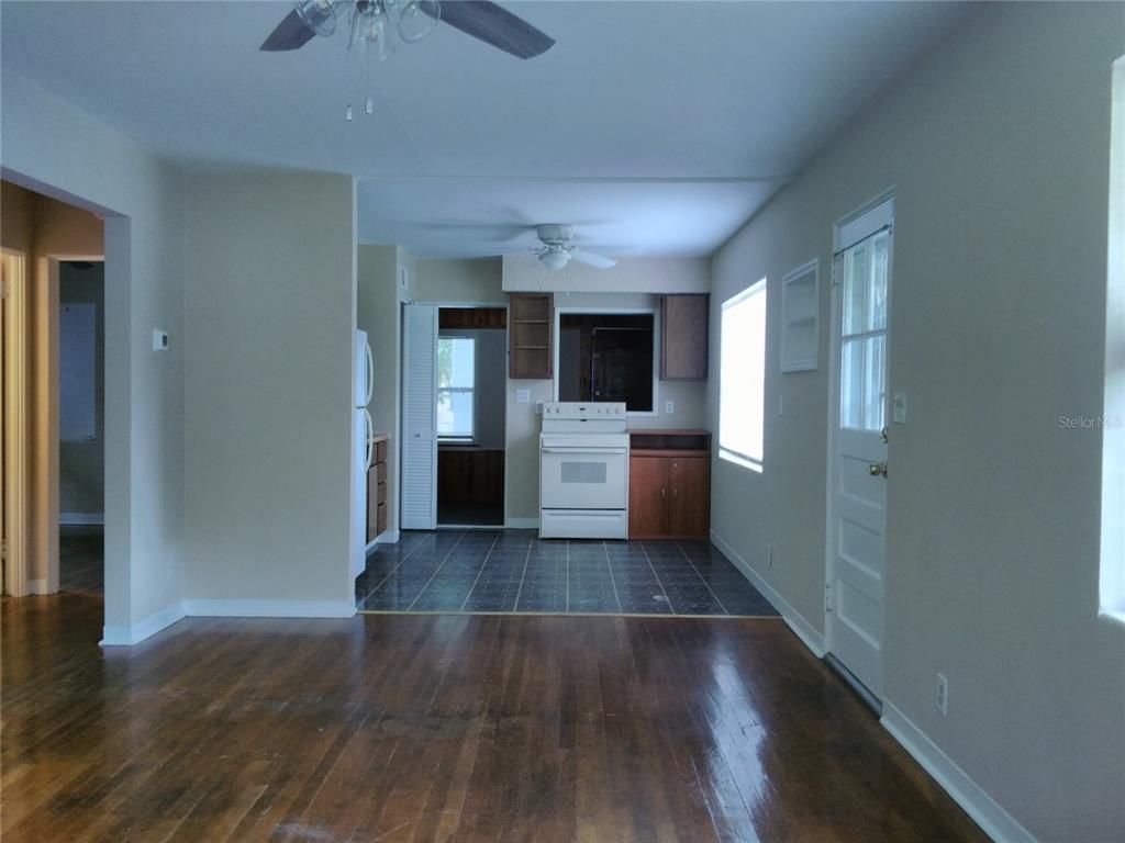 Empty room, Interior, Wood Texture Flooring