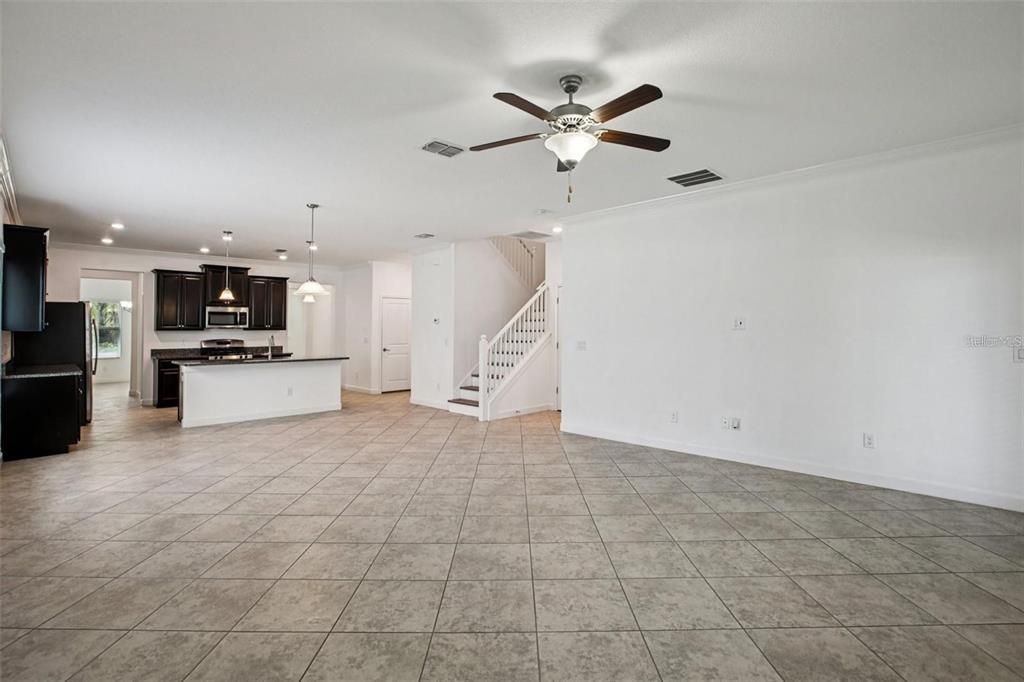 Interior, Kitchen, Pendant Lights, Recessed Lighting
