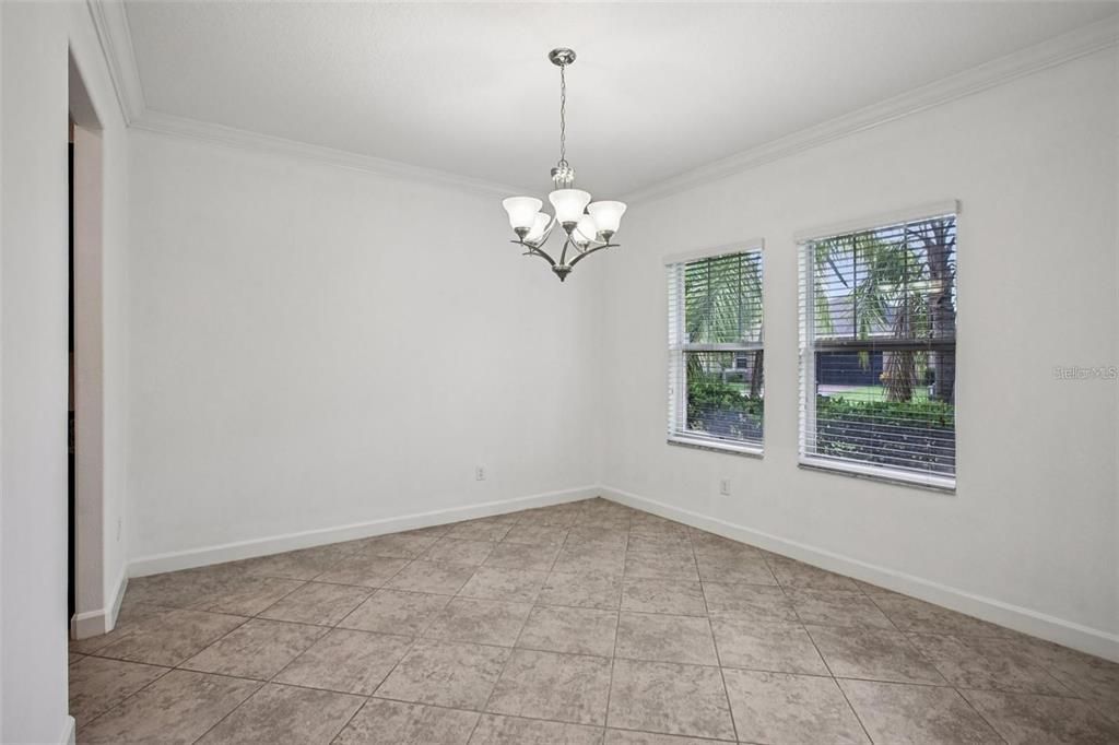 Chandelier, Empty room, Interior