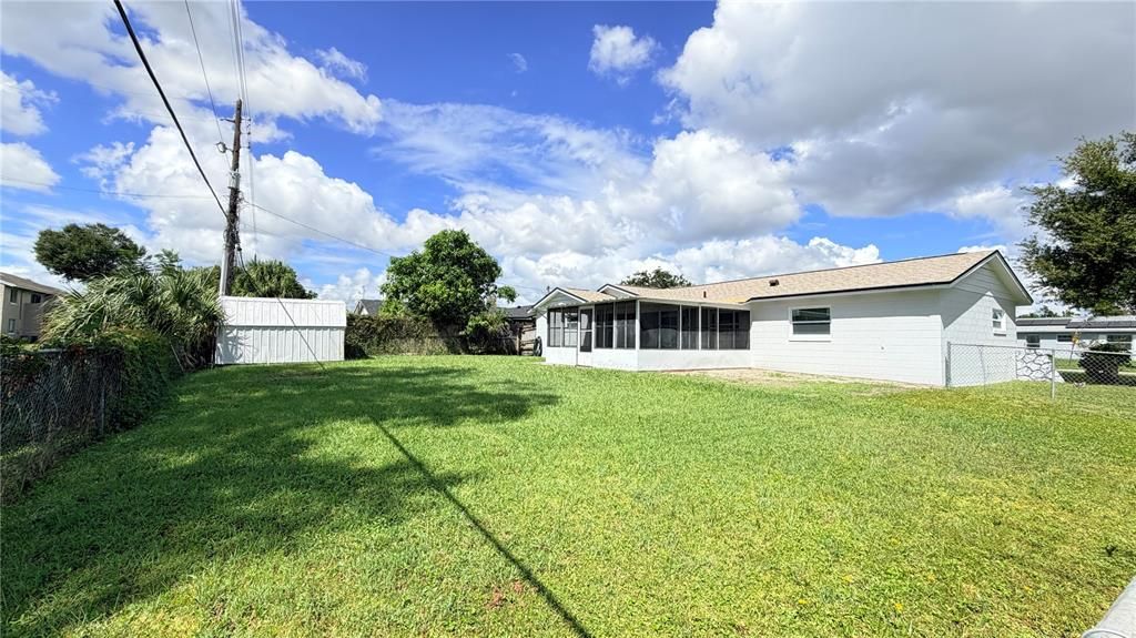 Backyard, Exterior
