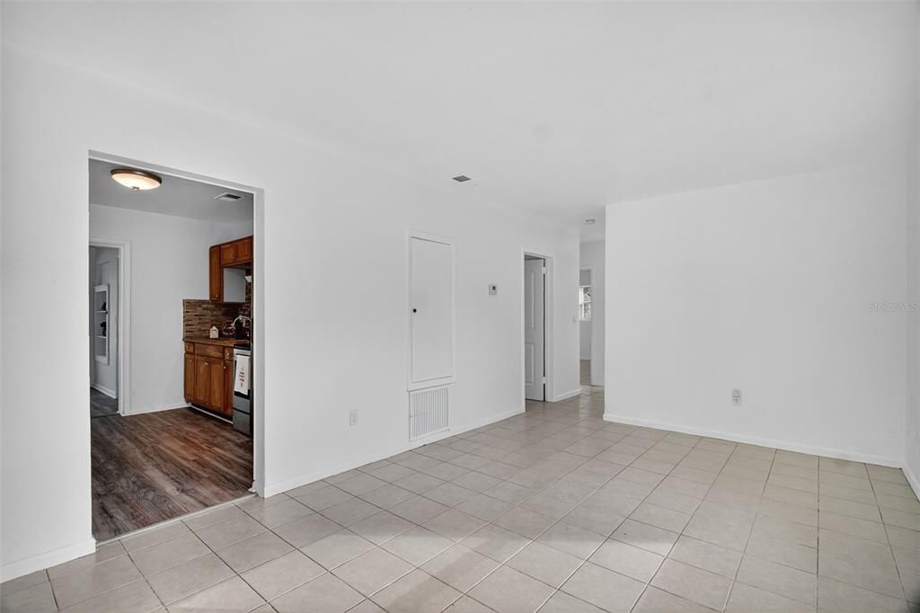 Empty room, Interior, Kitchen, Wood Texture Flooring