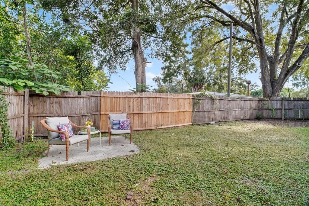 Backyard, Exterior
