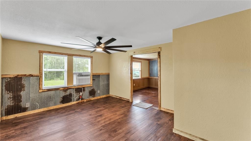 Empty room, Interior, Wood Texture Flooring
