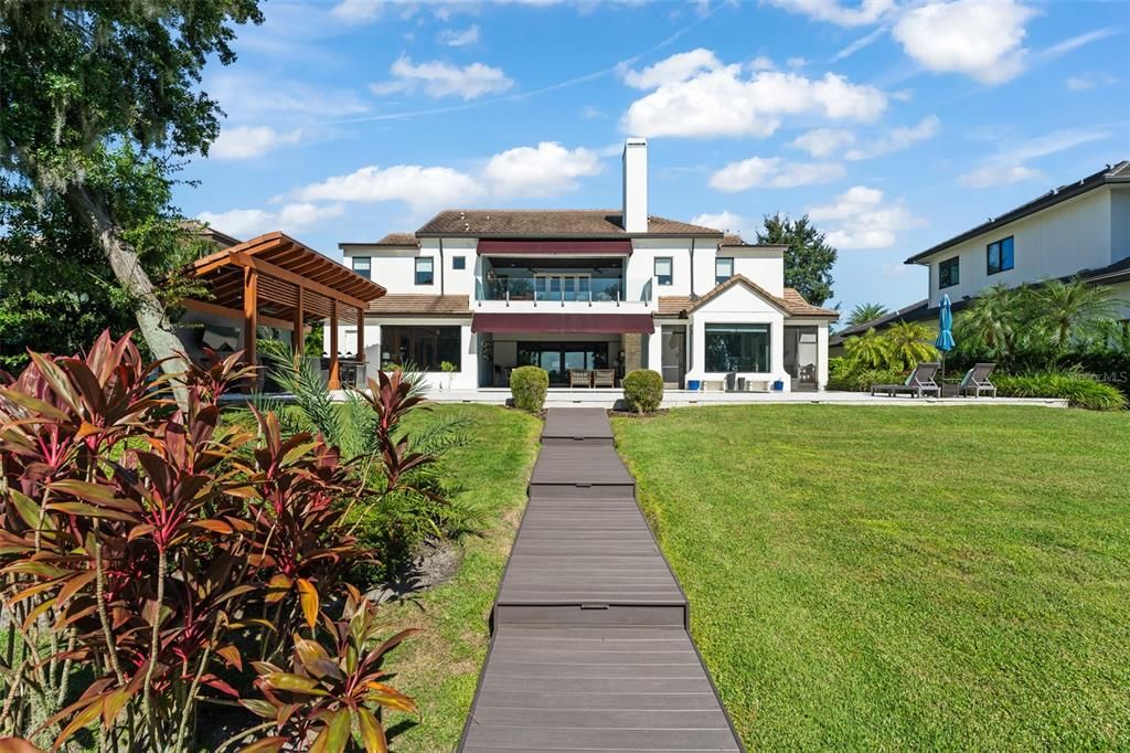 Backyard, Exterior