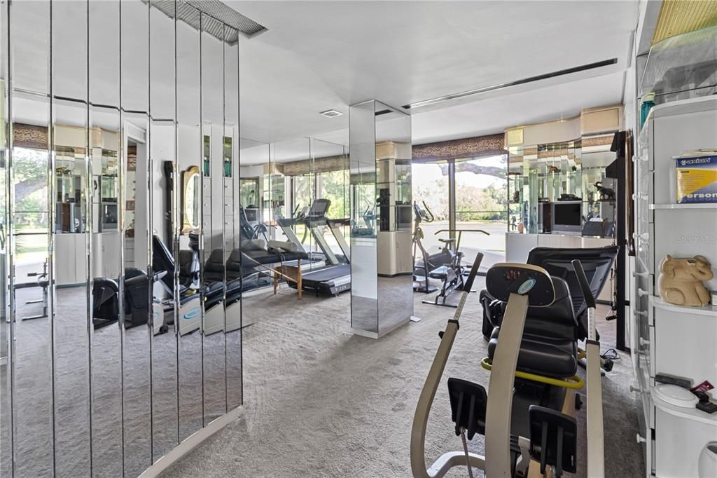 Fitness Equipment, Gym, Interior