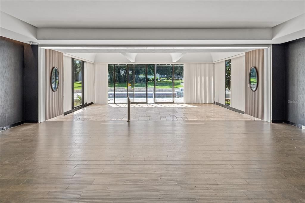 Empty room, Interior, Wood Texture Flooring