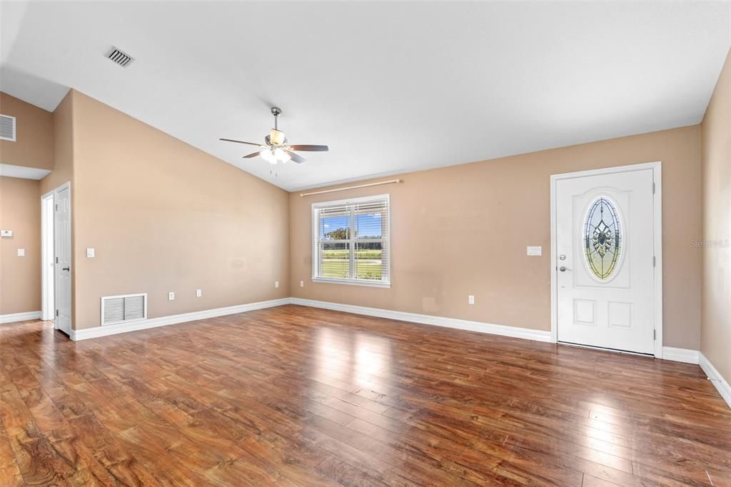 Empty room, Interior, Wood Texture Flooring