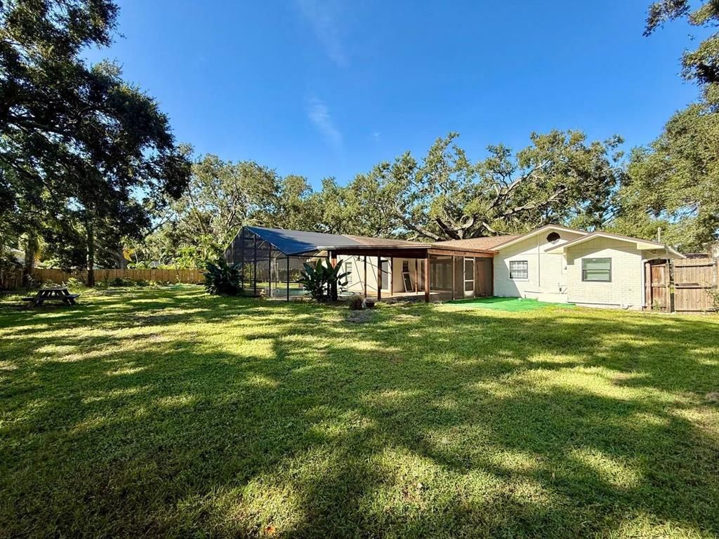 Backyard, Exterior