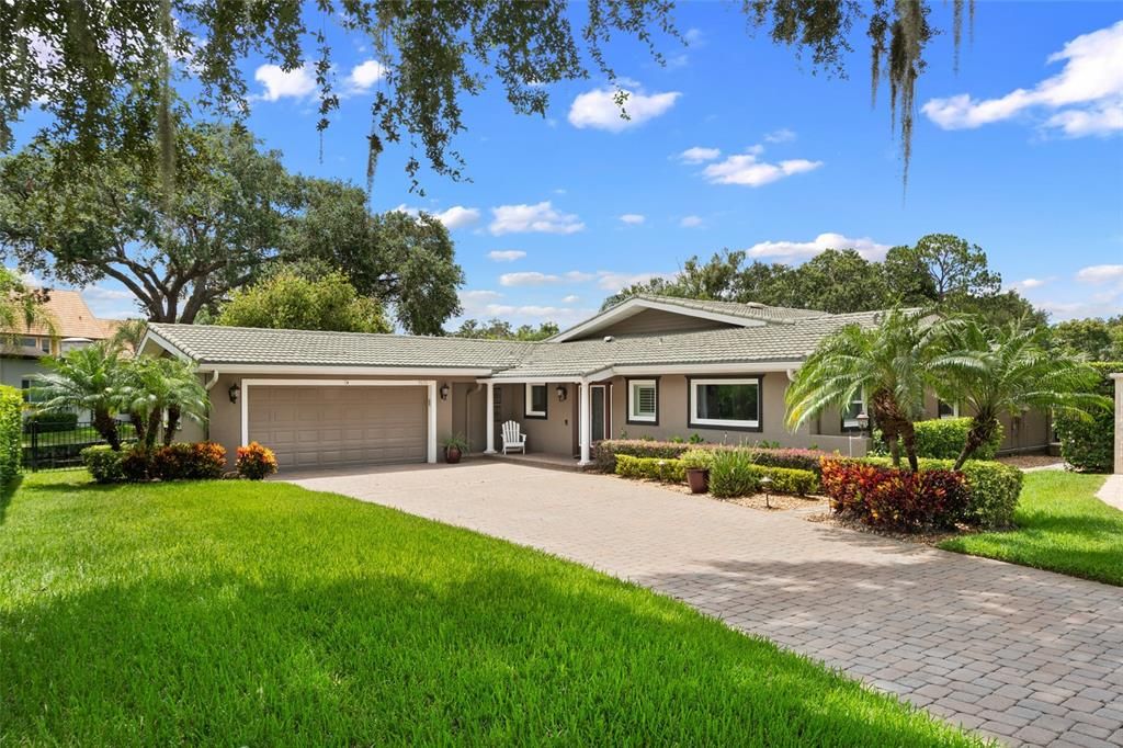 Attached, Backyard, Exterior, Facade, Ranch