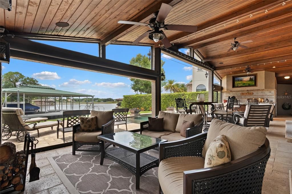 Exterior, Water, Wooden Ceilings