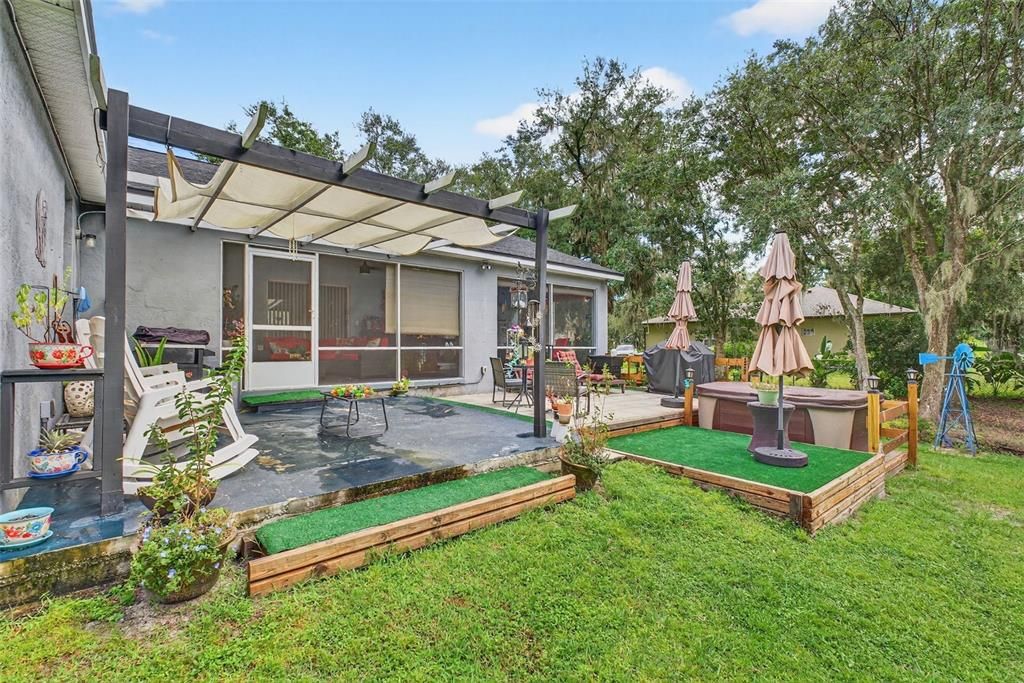 Backyard, Exterior, Playground