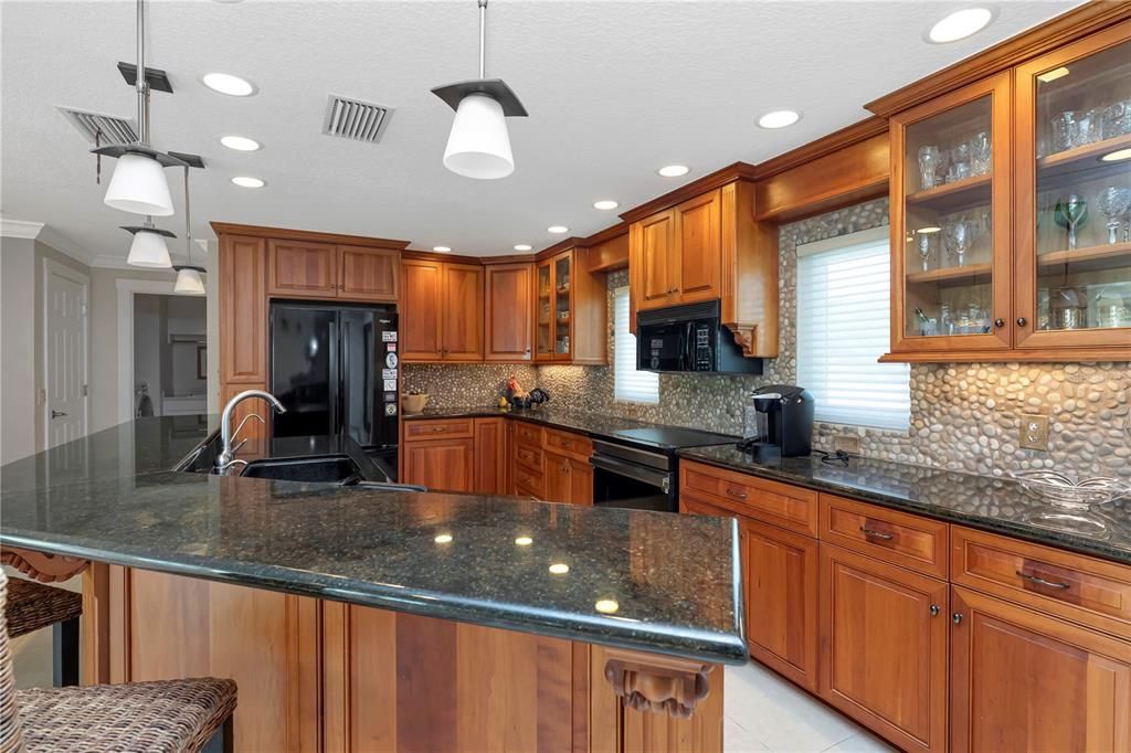 Interior, Kitchen, Pendant Lights, Recessed Lighting