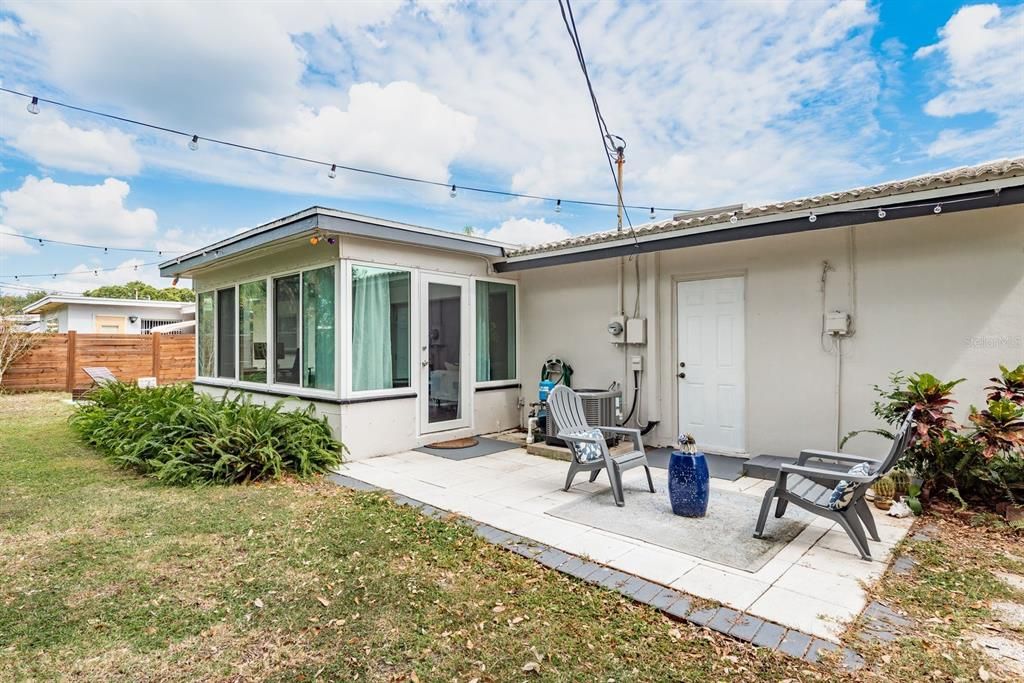 Backyard, Exterior
