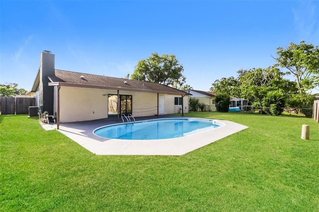 Backyard, Exterior, Pool