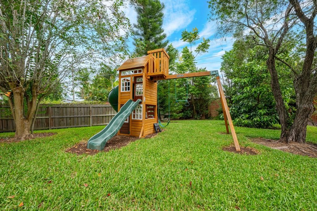 Backyard, Exterior, Playground