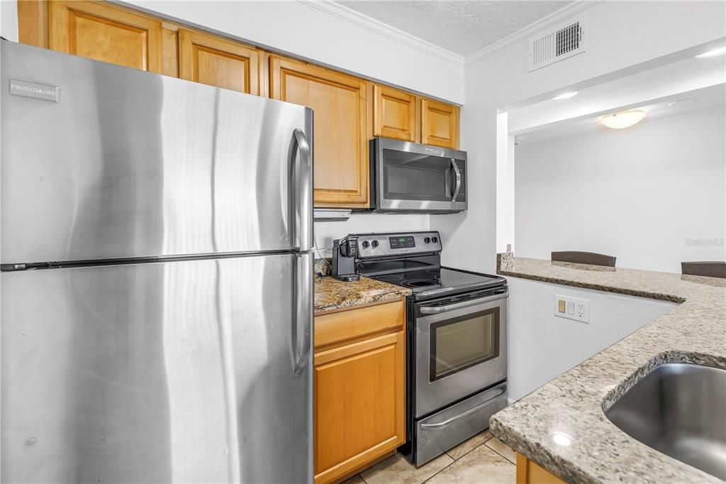 Interior, Kitchen, Stainless Steel Appliances