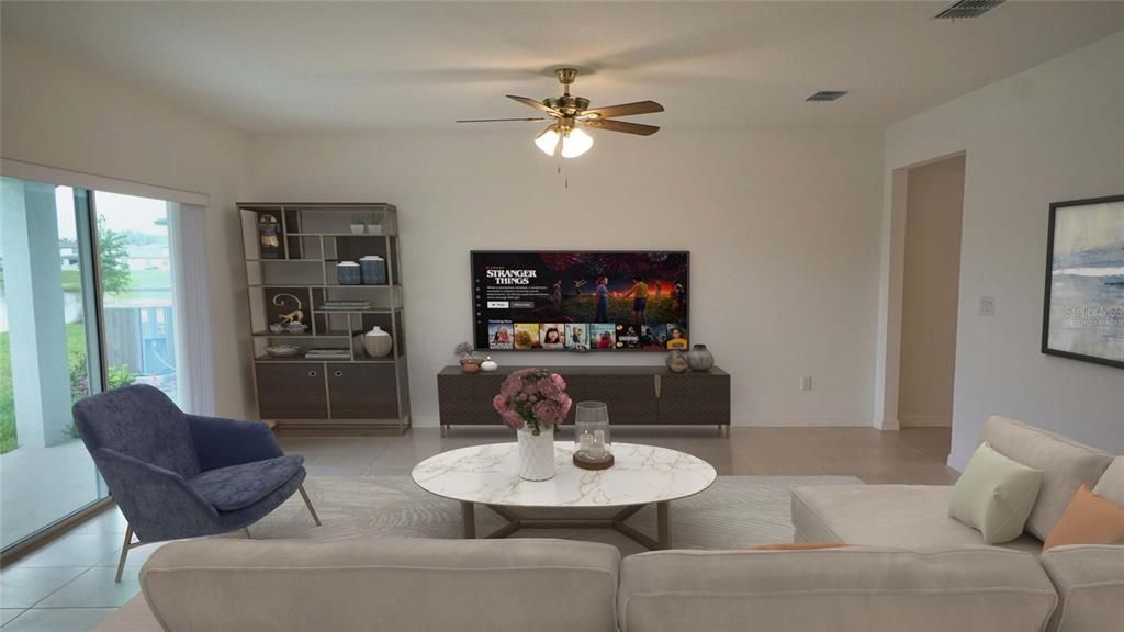 Interior, Living room