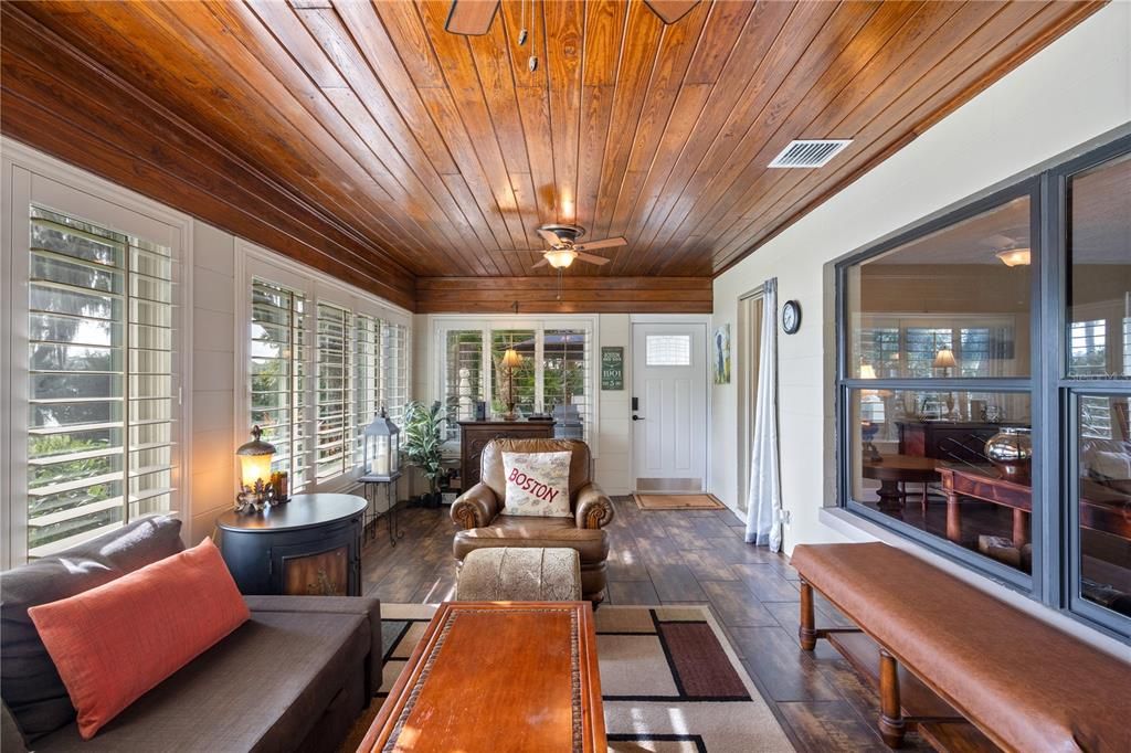Interior, Living room, Wooden Ceilings, Wood Texture Flooring