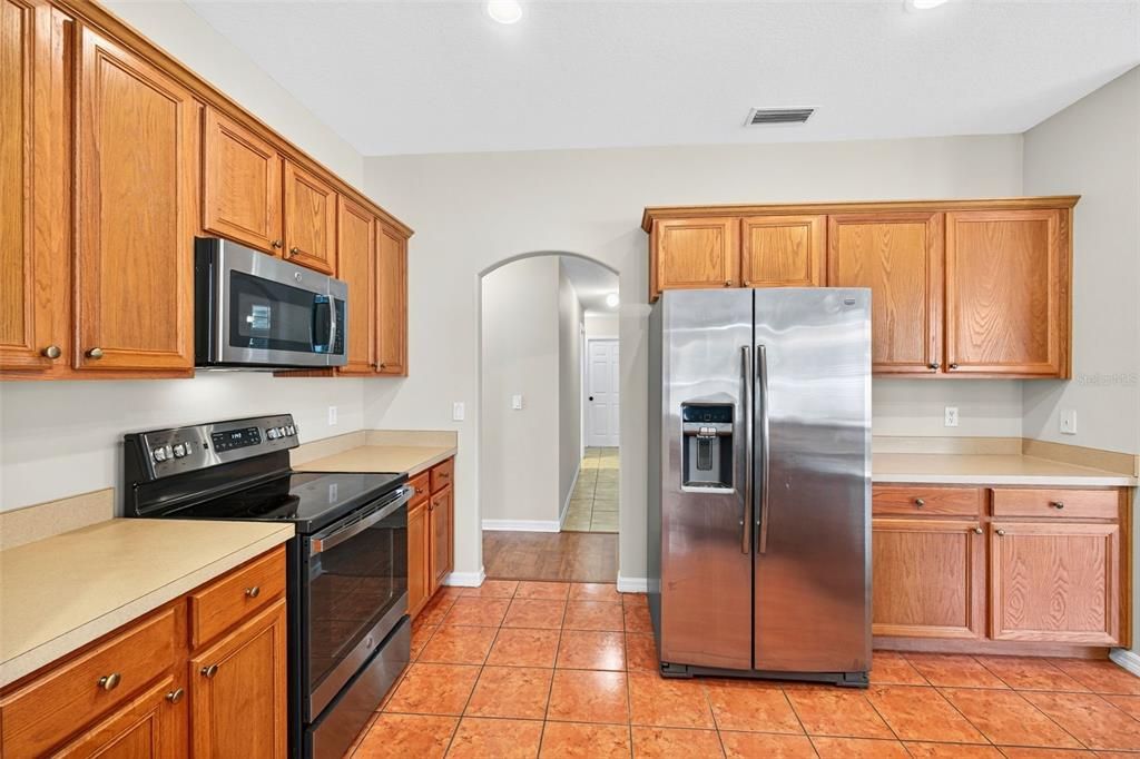 Interior, Kitchen, Recessed Lighting