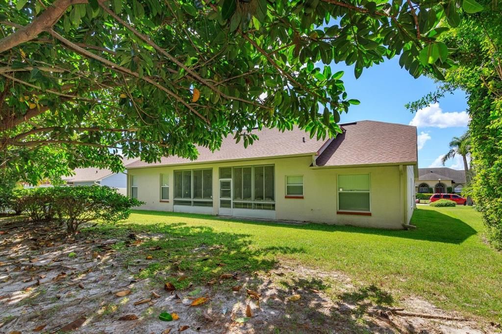 Backyard, Exterior