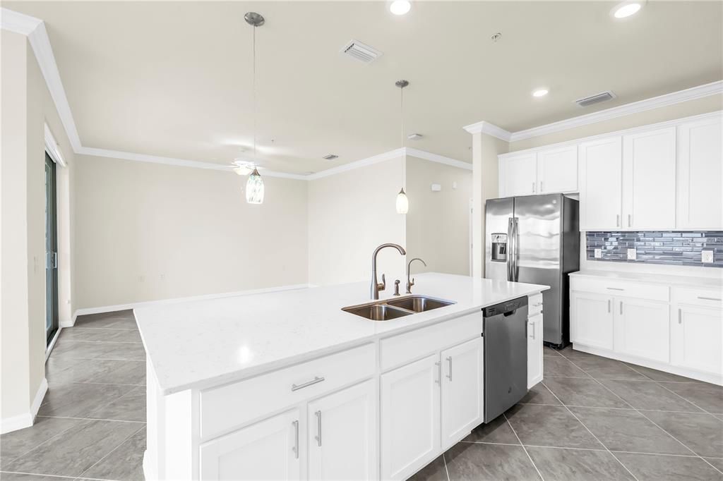 Interior, Kitchen, Pendant Lights, Recessed Lighting