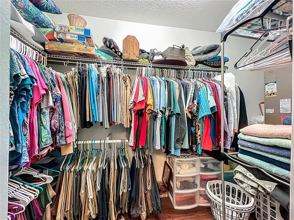 Interior, Walk-in Closets, Wood Texture Flooring