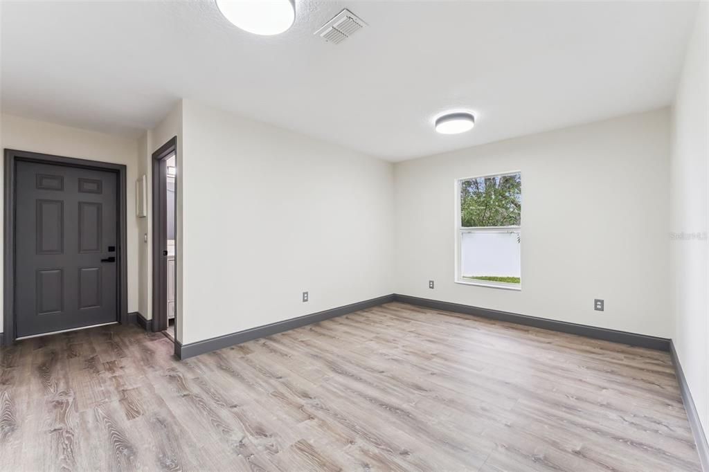 Empty room, Interior, Wood Texture Flooring