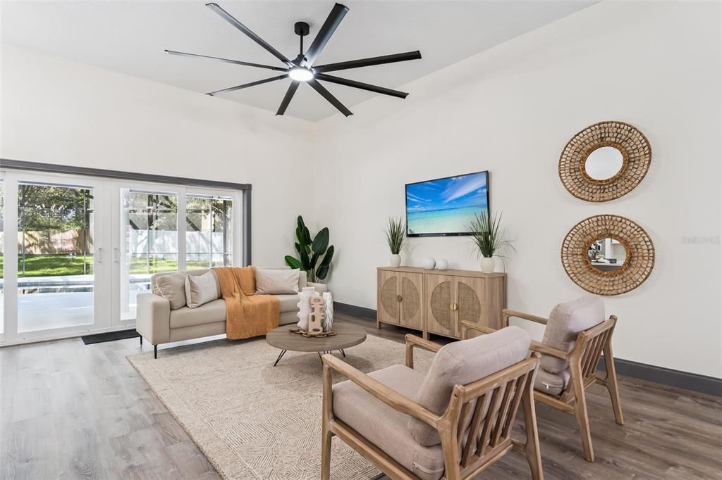 Interior, Living room, Wood Texture Flooring