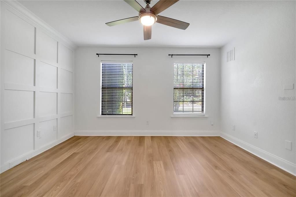 Empty room, Interior, Wood Texture Flooring