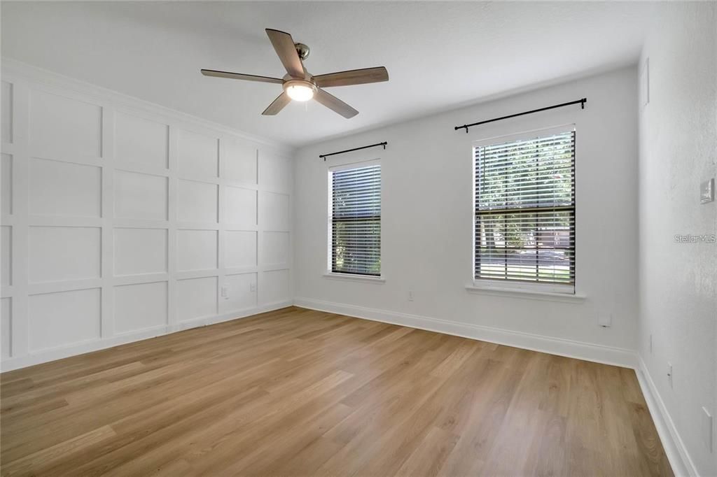 Empty room, Interior, Wood Texture Flooring