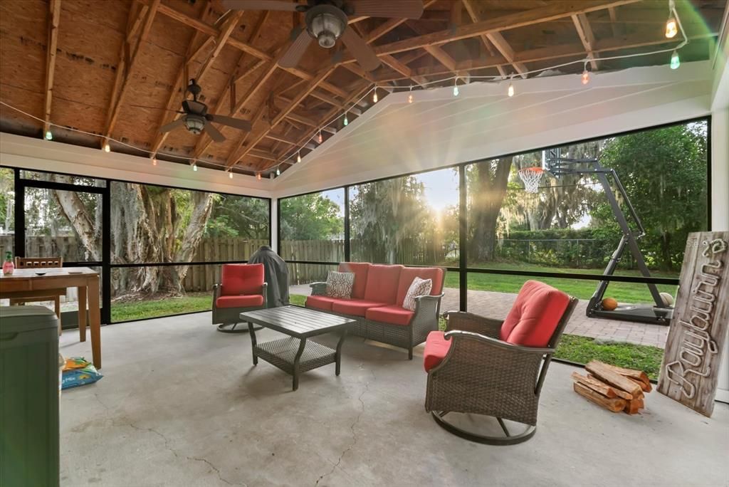 Interior, Living room, Sun Room, Wooden Beams, Wooden Ceilings