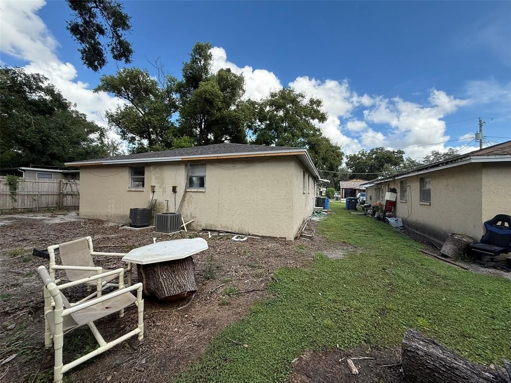 Backyard, Exterior