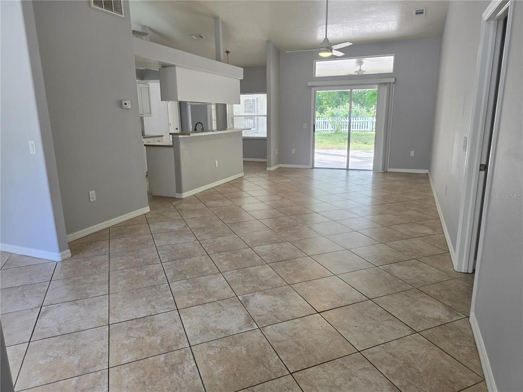 Empty room, Interior, Kitchen