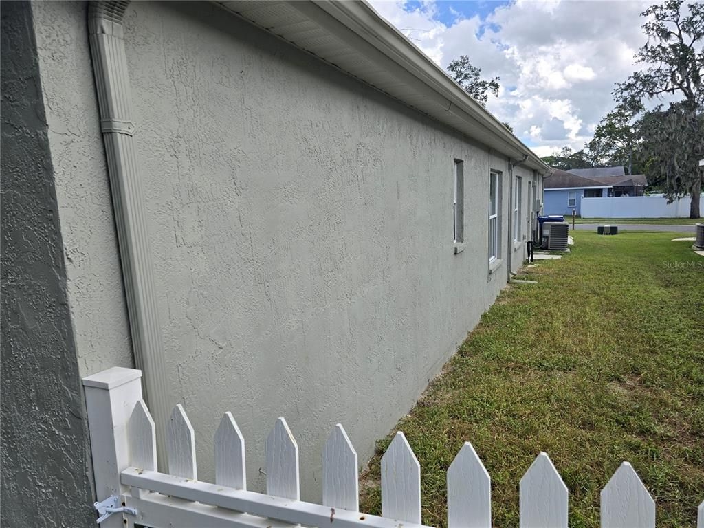 Backyard, Exterior