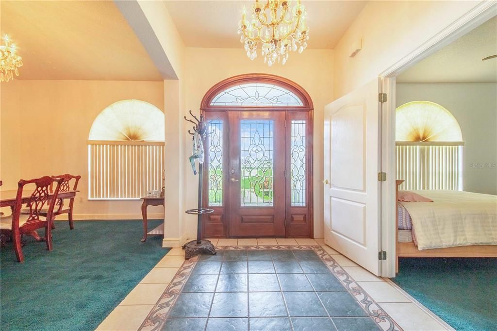 Chandelier, Dining room, Interior