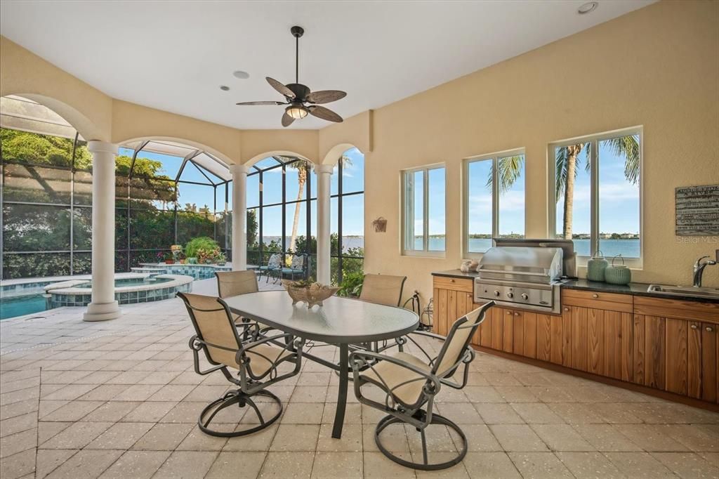 Dining room, Interior, Pool, Sun Room, Water
