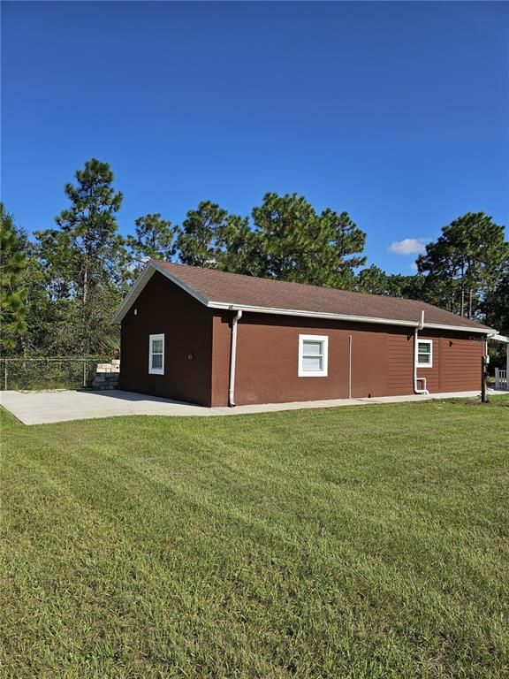 Backyard, Exterior